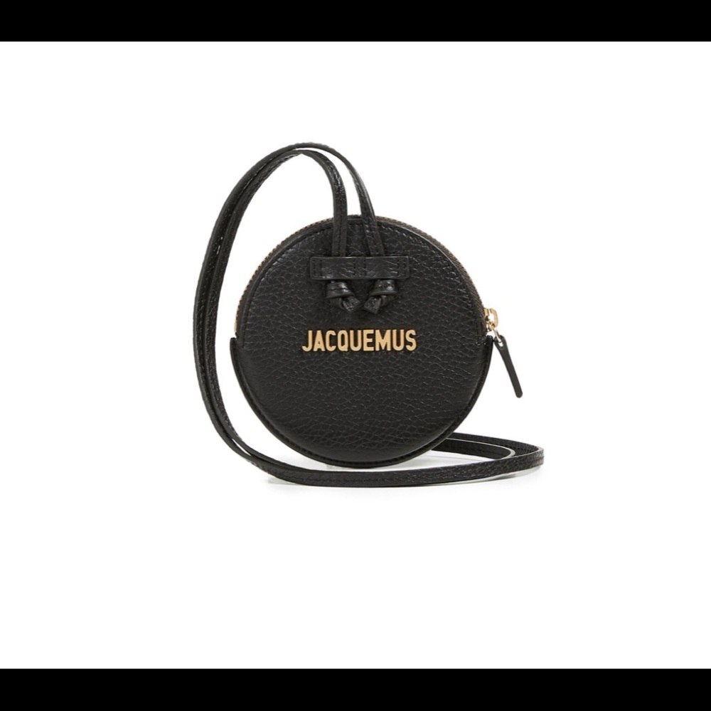 Jacquemus le pitchou coin purse mini neck pouch